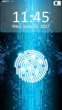 App Lock Fingerprint Simulator