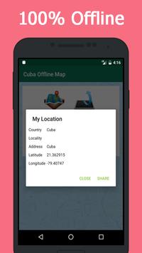 Offline Maps and Navigation by GPS: Cuba