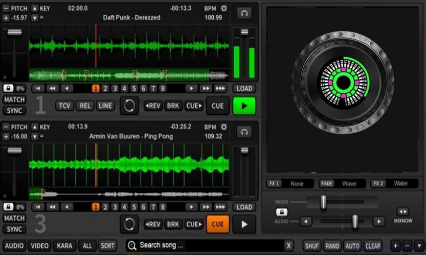 Virtual DJ Mix song