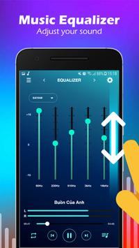 Volume Booster and MP3 Player with Equalizer