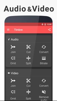 Timbre: Cut, Join, Convert Mp3 Audio and Mp4 Video