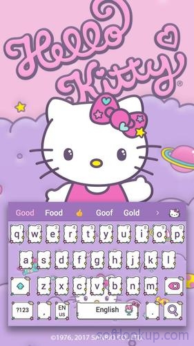 Hello Kitty Keyboard Theme
