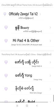 TTA Mi Myanmar Font Lite