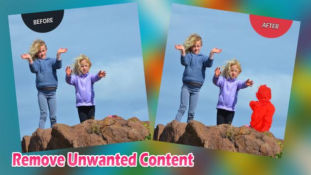 Remove Unwanted Content for Touch-Retouch