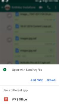 SendAnyFile - No restrictions!