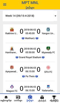 MPT MNL - Myanmar National League Official App