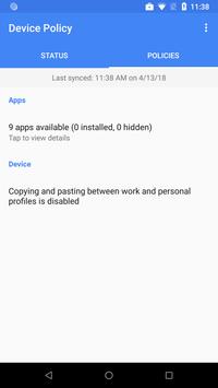 Android Device Policy