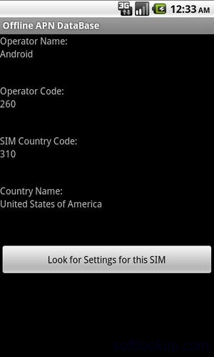 Offline SIM APN Database