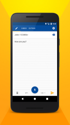 Write SMS by voice