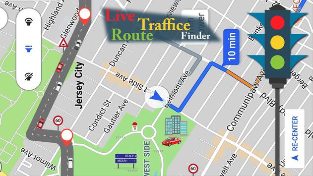 Voice GPS Navigator: Live Traffic and Transit Maps
