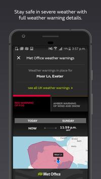 Met Office Weather Forecast screenshot 1