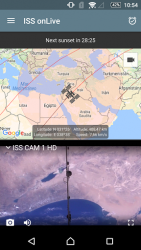 ISS onLive: Live Earth cameras