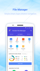 Hocket File Manager - explorer, clean and transfer