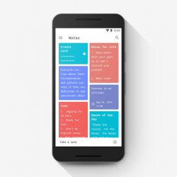 Material Notes: Colorful notes