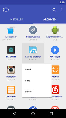 App Backup - Easy and Fast
