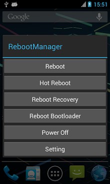 Reboot Manager