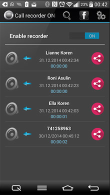 Call Recorder One Touch