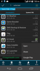App2SD and App Manager - Save Space