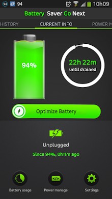 Battery Life Saver - Go Next