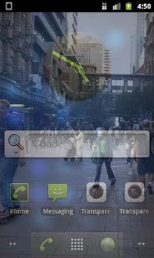 Transparent Screen App