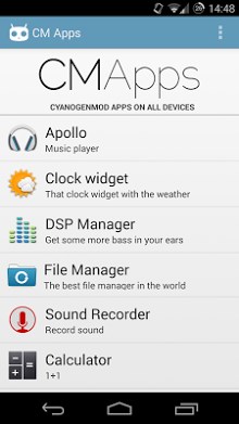 CM Apps - CyanogenMod Apps