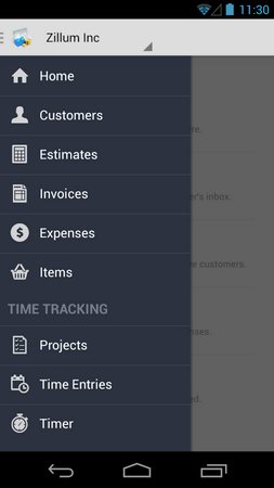 Zoho Invoice and Time Tracking