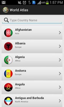 World Atlas App