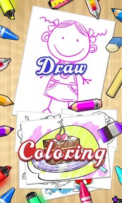 Draw+Coloring Books