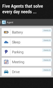 Agent - five apps in one