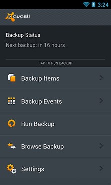 Avast Mobile Backup and Restore