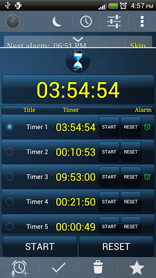 Alarm Clock + Stopwatch + Timers