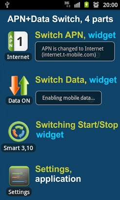 APN and Data Switch Trial