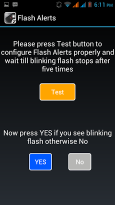 Flash Alerts on Call