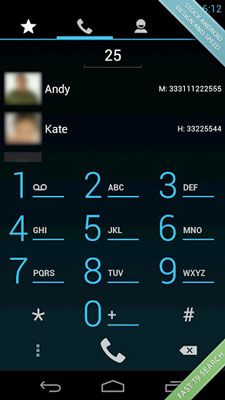 Swipe Dialer Free