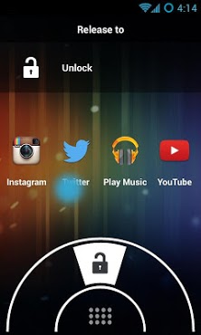Swipe Lock Screen Launcher