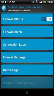 Mobiwol - NoRoot Firewall