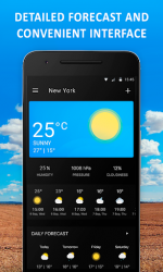 Weather App - Lazure: Forecast and Widget