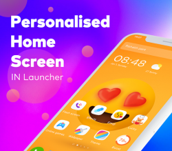 IN Launcher - Love Emojis and GIFs, Themes