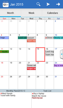 Caros Calendar - Diary - Planner