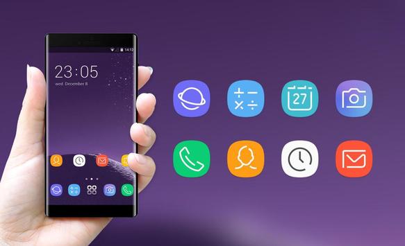 Theme for Samsung galaxy note 8 HD Launcher 2018