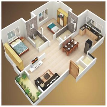3D house plan designs