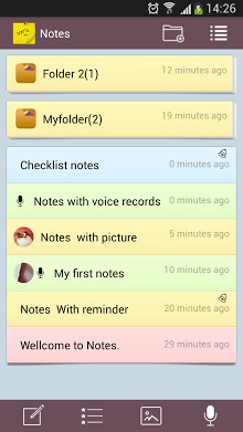 Notes - NotePad and Lists