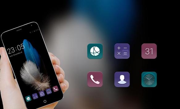 Theme for Huawei P8 Lite HD Wallpaper and Icon Pack