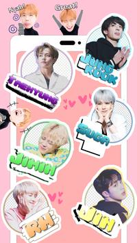 BTS Stickers and Photo Editor For Army