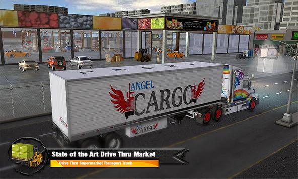 Supermarket Cargo Transport Truck Driving Sim 2019