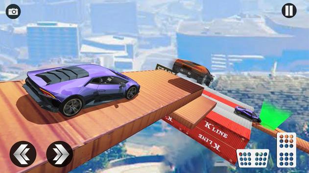 Impossible Car Stunts Racing 2018: 3D Sky Tracks