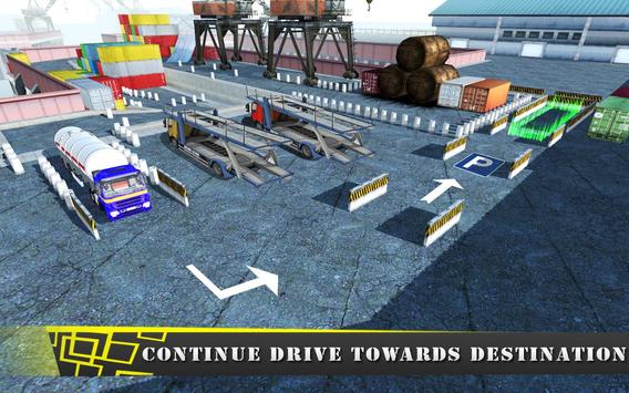 3D Truck Parking Sim Real Semi Trailer Driver Game