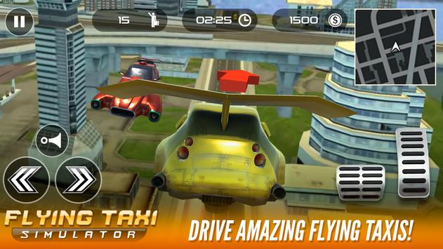 Flying taxi simulator