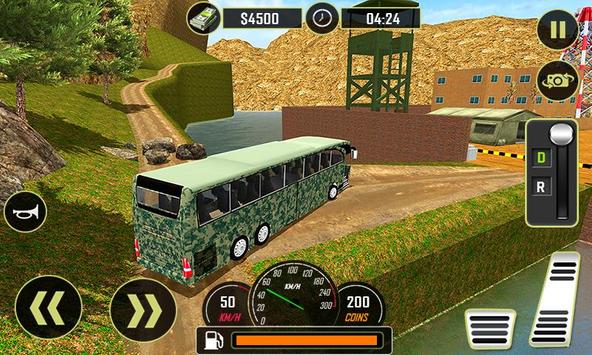 Army Bus Driver US Soldier Transport Duty 2017