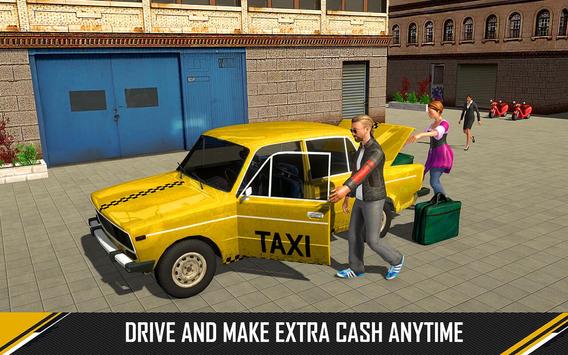 Taxi Driving Game 2018: Taxi Yellow Cab Driving 3D
